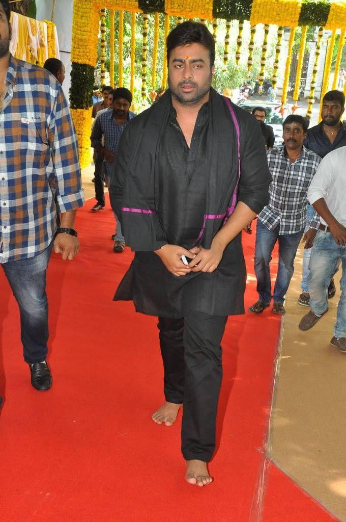 Nara Rohit Aatagallu Movie Launch Stills