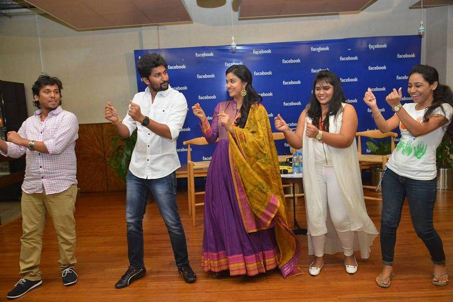 Nenu Local Movie Team Stills At Facebook Office