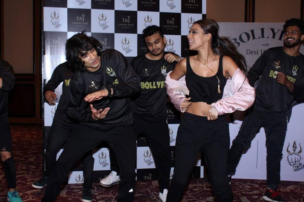 Nia Sharma Stills At Desi Hoppers Bollyfit Launch