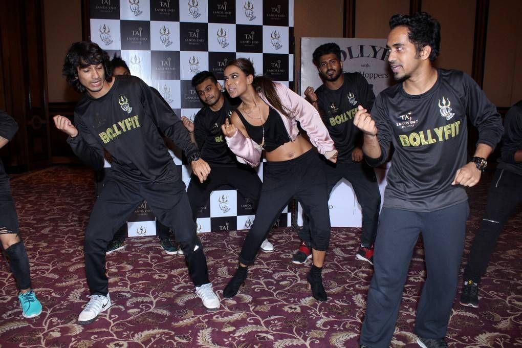 Nia Sharma Stills At Desi Hoppers Bollyfit Launch