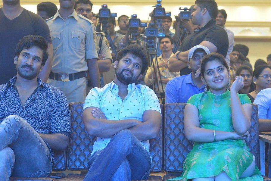 Ninnu Kori Movie Block Bluster Celebrations at Vijaywada Photos