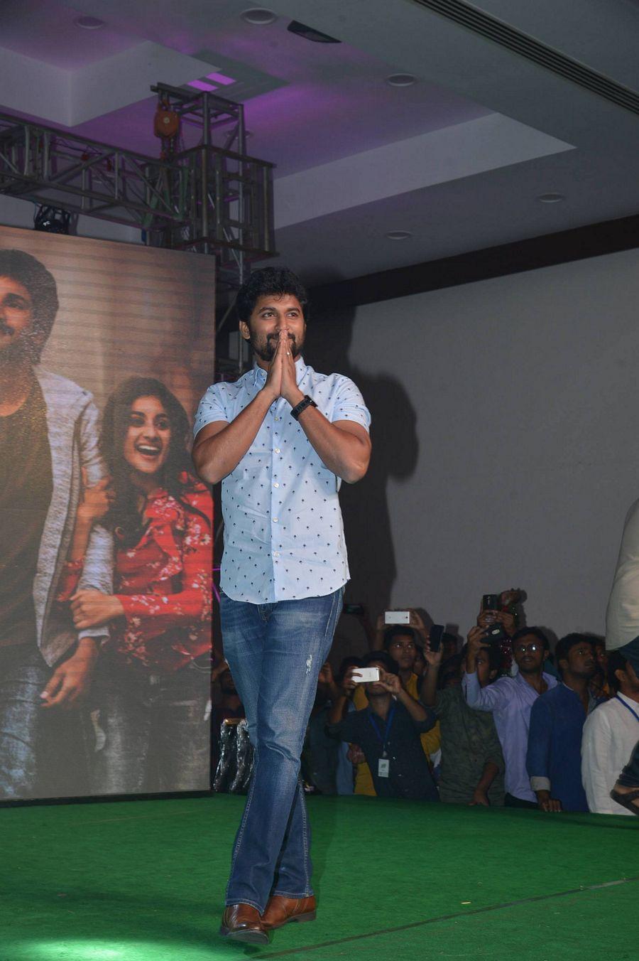 Ninnu Kori Movie Block Bluster Celebrations at Vijaywada Photos