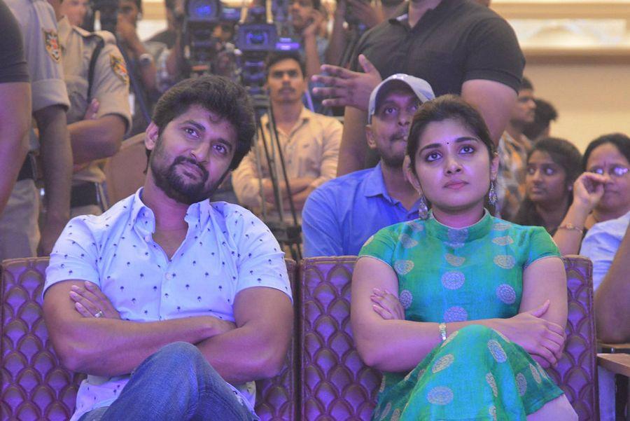 Ninnu Kori Movie Block Bluster Celebrations at Vijaywada Photos