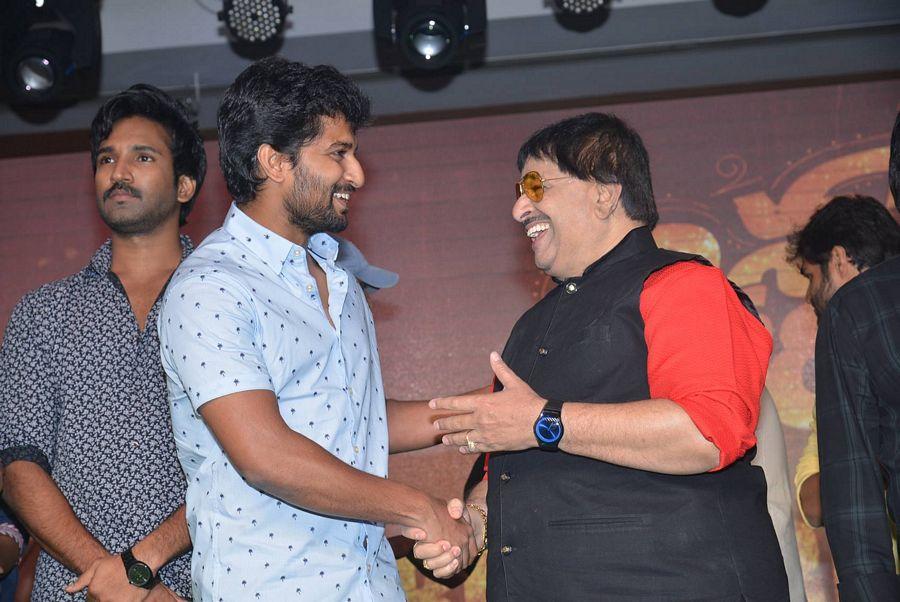 Ninnu Kori Movie Block Bluster Celebrations at Vijaywada Photos