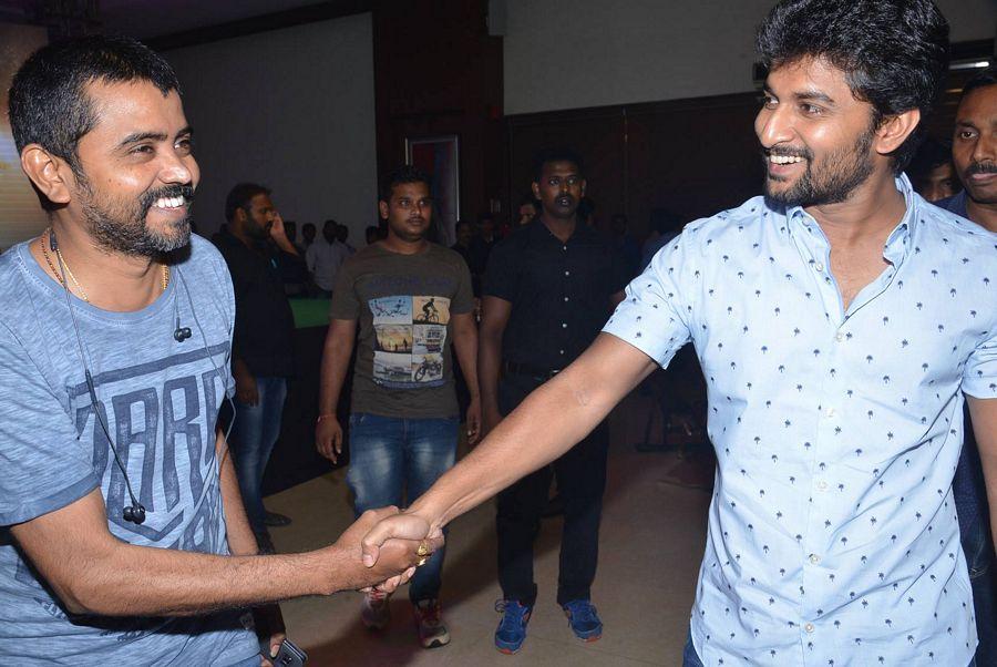 Ninnu Kori Movie Block Bluster Celebrations at Vijaywada Photos