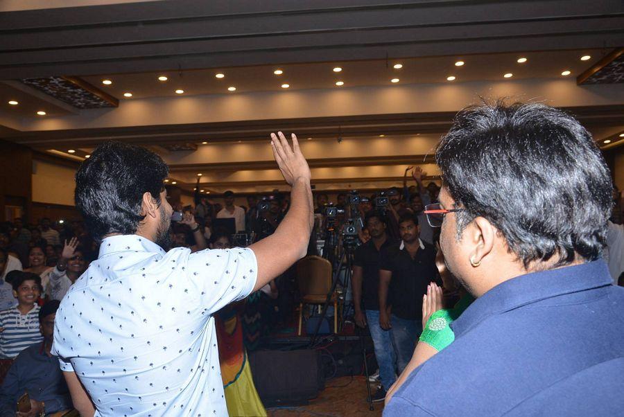 Ninnu Kori Movie Block Bluster Celebrations at Vijaywada Photos