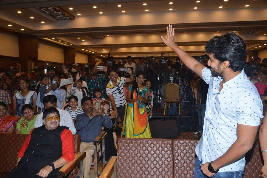 Ninnu Kori Movie Block Bluster Celebrations at Vijaywada Photos