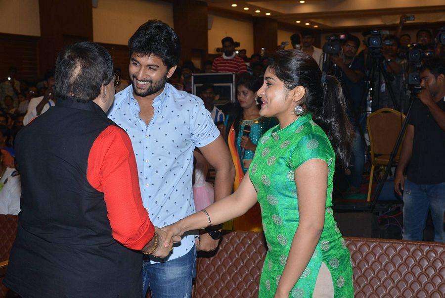 Ninnu Kori Movie Block Bluster Celebrations at Vijaywada Photos