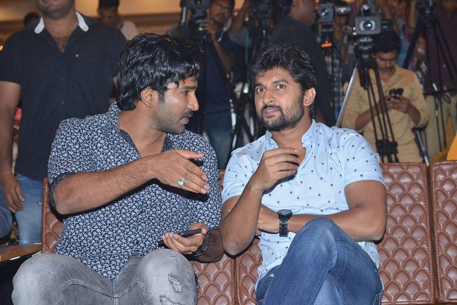 Ninnu Kori Movie Block Bluster Celebrations at Vijaywada Photos