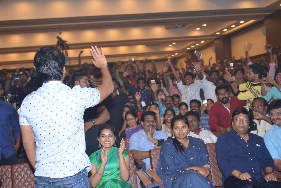 Ninnu Kori Movie Block Bluster Celebrations at Vijaywada Photos
