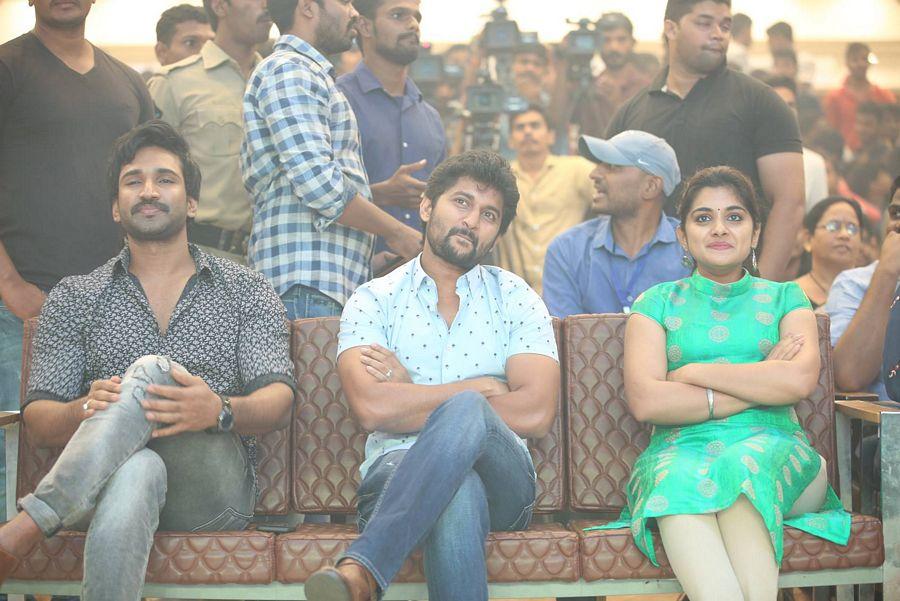 Ninnu Kori Movie Block Bluster Celebrations at Vijaywada Photos