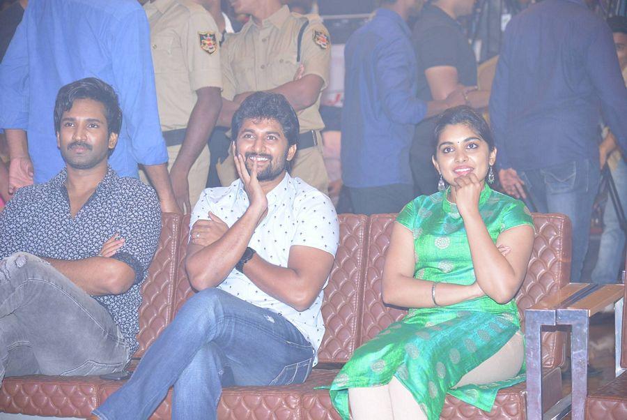 Ninnu Kori Movie Block Bluster Celebrations at Vijaywada Photos