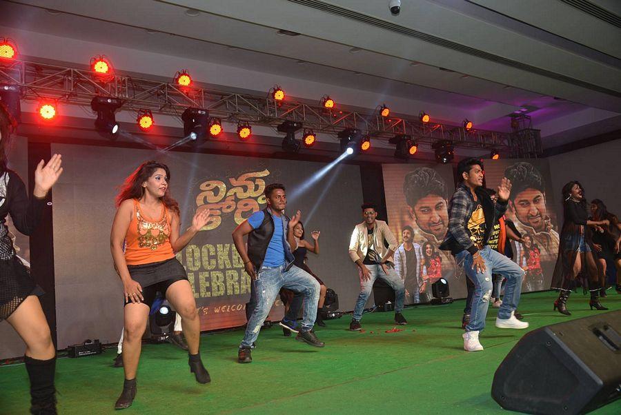 Ninnu Kori Movie Block Bluster Celebrations at Vijaywada Photos