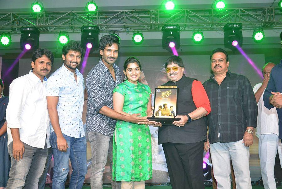 Ninnu Kori Movie Block Bluster Celebrations at Vijaywada Photos