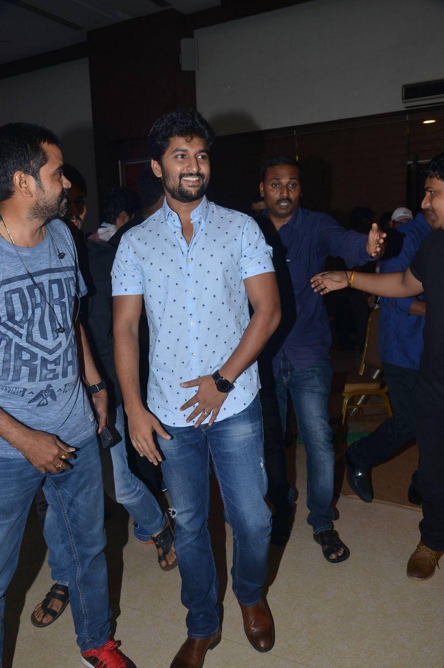 Ninnu Kori Movie Block Bluster Celebrations at Vijaywada Photos