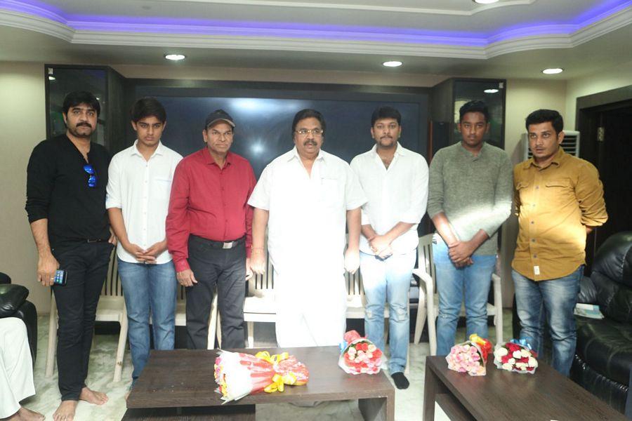 Niramala Convent Team Meet Dasari Narayana Rao Photos