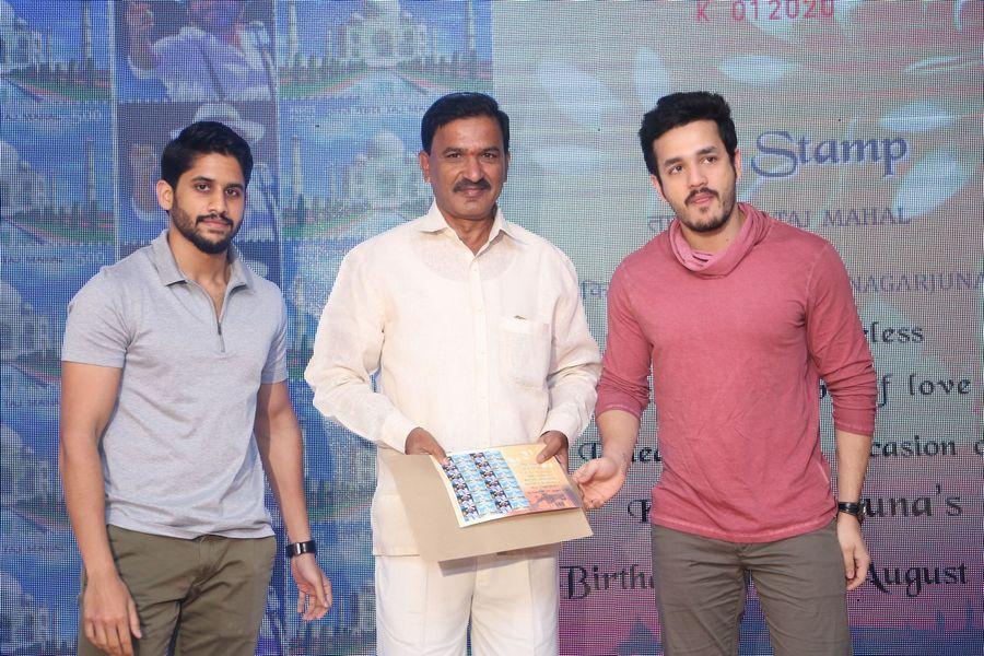 Nirmala Convent Nagarjuna and Taj Mahal Stamp Release