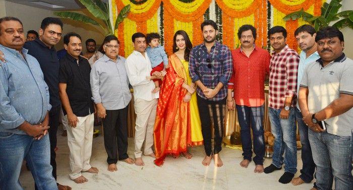 Nithiin's Srinivasa Kalyanam Movie Opening Photos