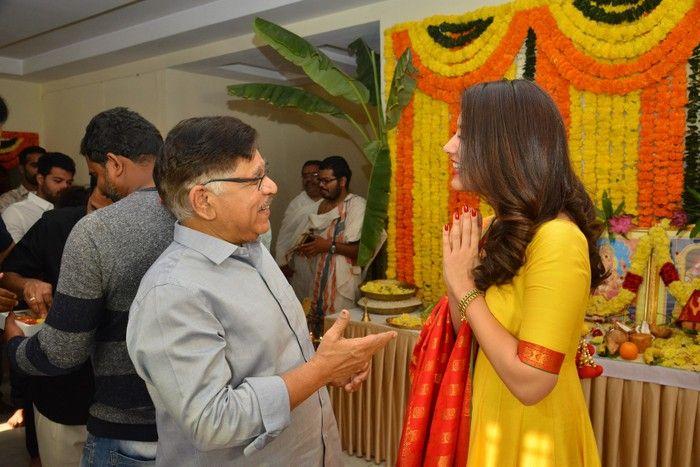 Nithiin's Srinivasa Kalyanam Movie Opening Photos