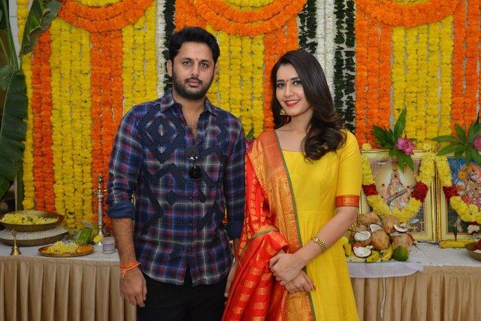 Nithiin's Srinivasa Kalyanam Movie Opening Photos