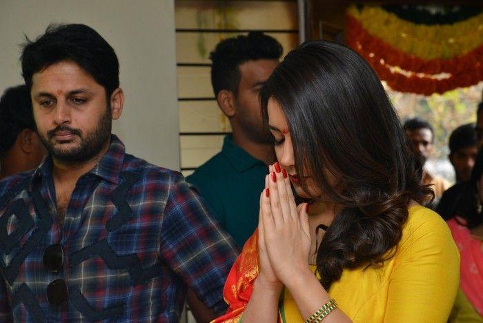 Nithiin's Srinivasa Kalyanam Movie Opening Photos