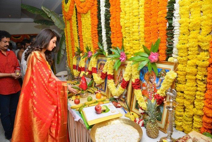 Nithiin's Srinivasa Kalyanam Movie Opening Photos