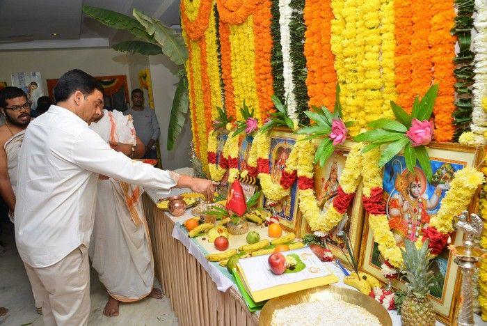 Nithiin's Srinivasa Kalyanam Movie Opening Photos