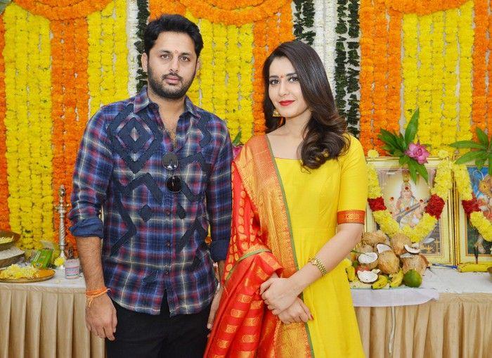 Nithiin's Srinivasa Kalyanam Movie Opening Photos