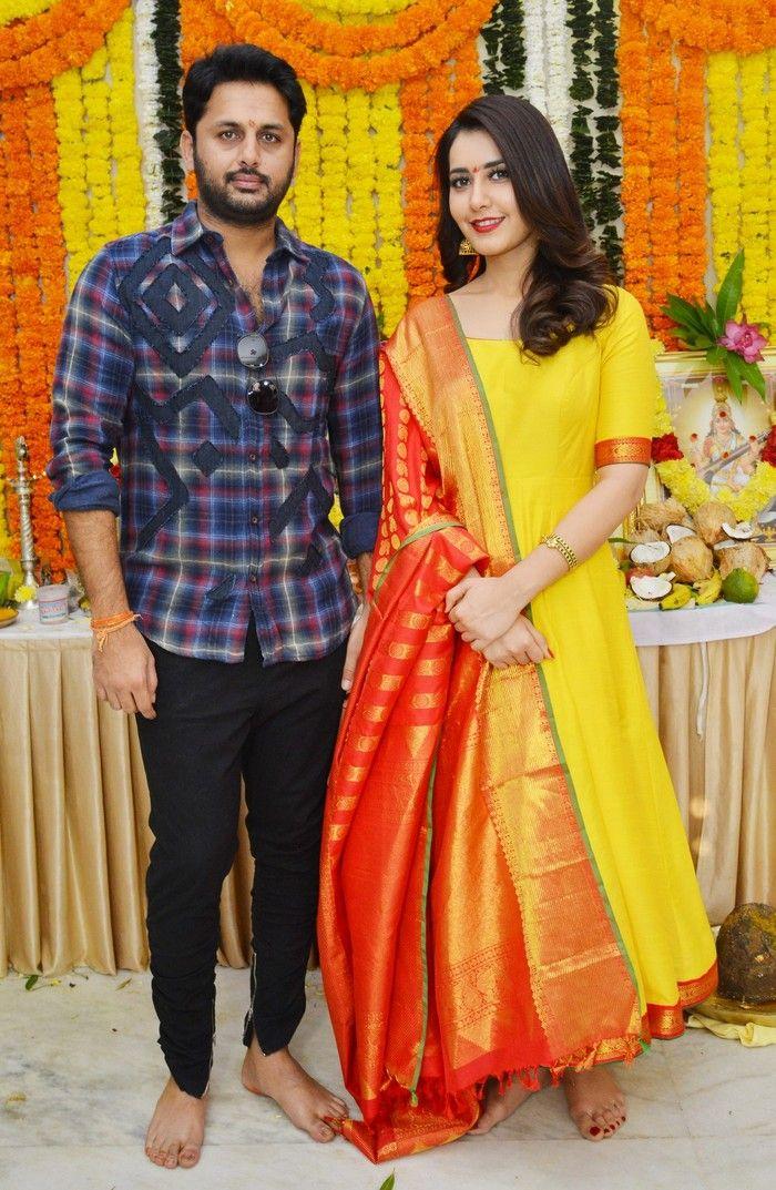 Nithiin's Srinivasa Kalyanam Movie Opening Photos