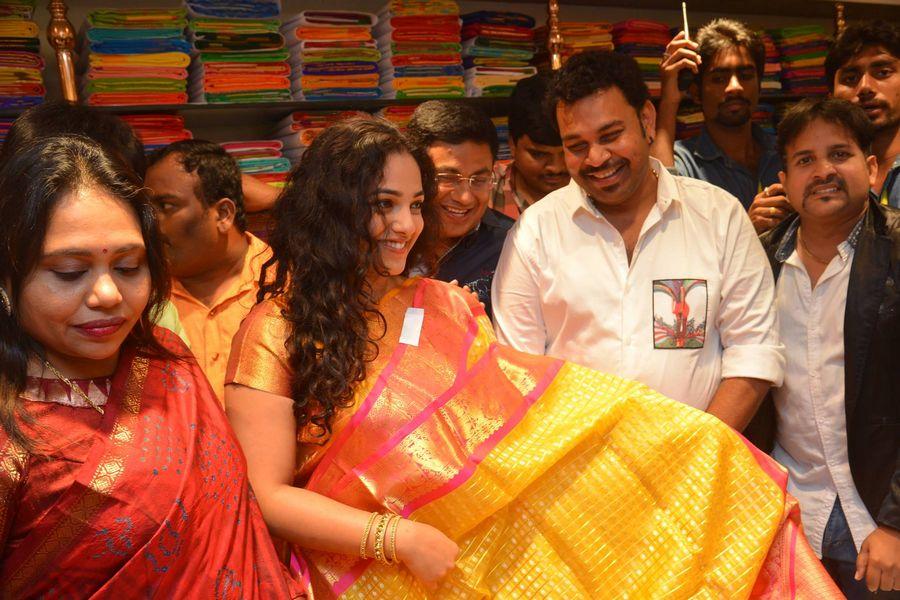 Nithya Menen At Kalamandir 25th Store Opening Photos