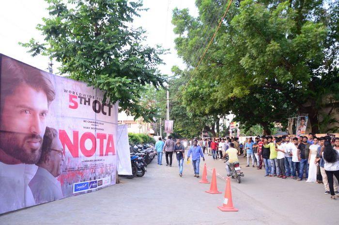 Nota Movie Public Meet at Vijayawada Photos