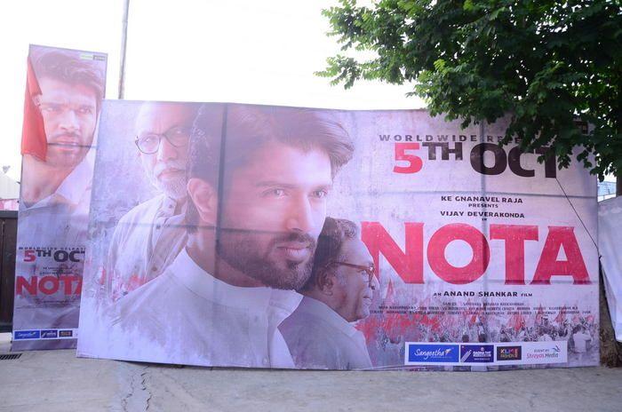 Nota Movie Public Meet at Vijayawada Photos