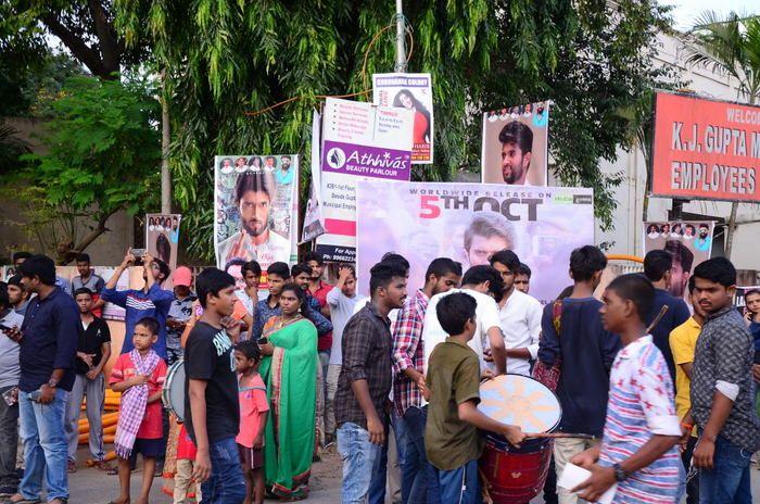Nota Movie Public Meet at Vijayawada Photos