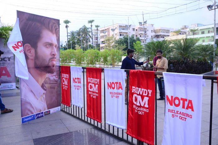 Nota Movie Public Meet at Vijayawada Photos
