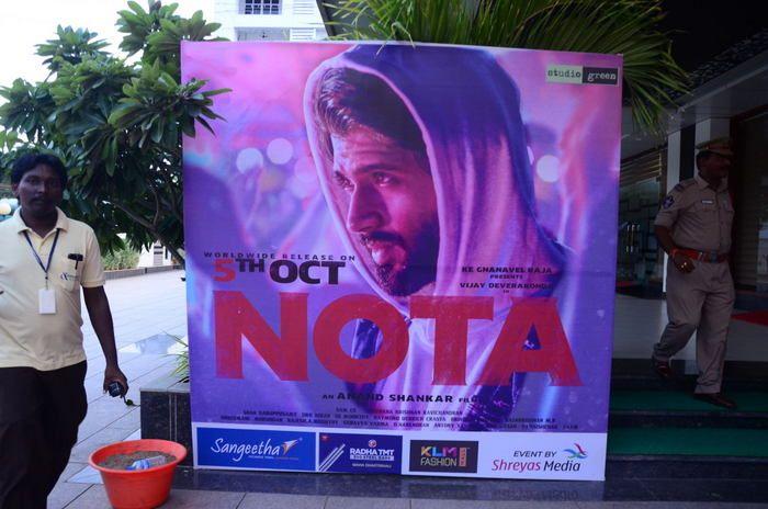 Nota Movie Public Meet at Vijayawada Photos