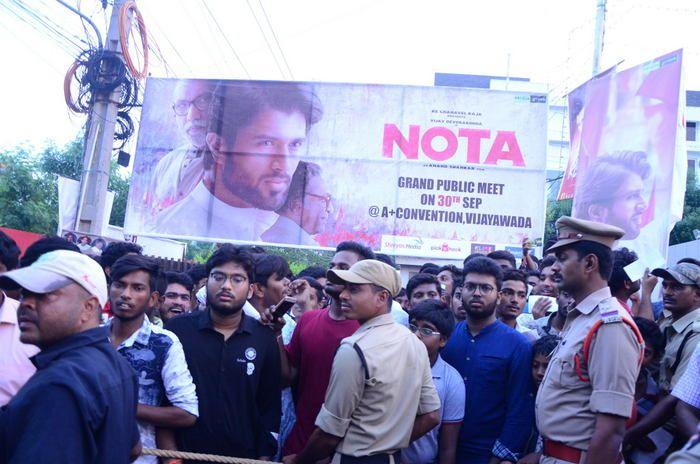 Nota Movie Public Meet at Vijayawada Photos