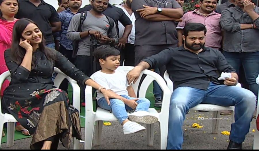 Ntr 28 movie shooting muhurtham Launch Pics