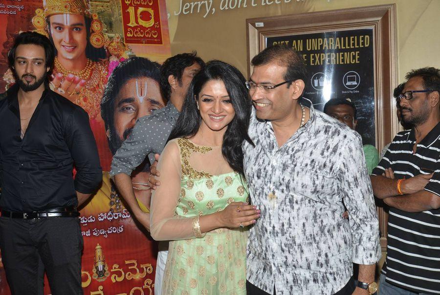 Om Namo Venkatesaya Premiere Show Stills