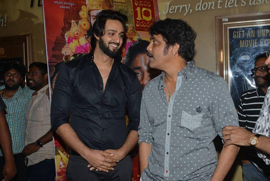 Om Namo Venkatesaya Premiere Show Stills