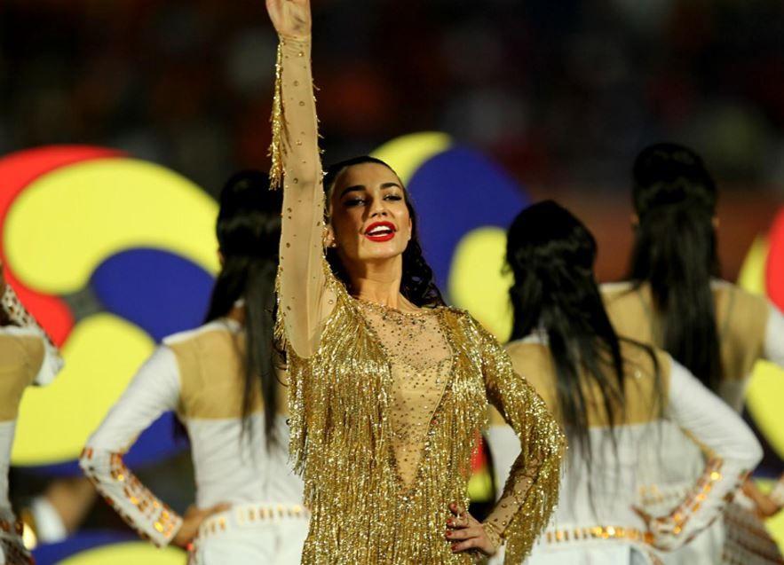 PHOTOS: Amy Jackson dance performance at IPL Opening Ceremony