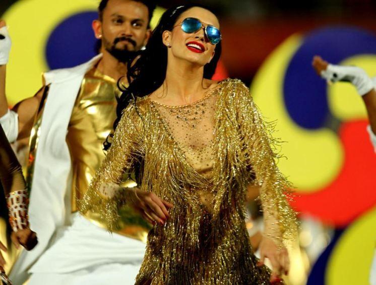 PHOTOS: Amy Jackson dance performance at IPL Opening Ceremony