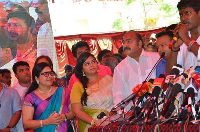 PHOTOS: Nadigar Sangam New Building's Foundation Laying Ceremony