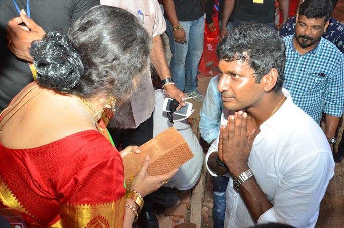 PHOTOS: Nadigar Sangam New Building's Foundation Laying Ceremony