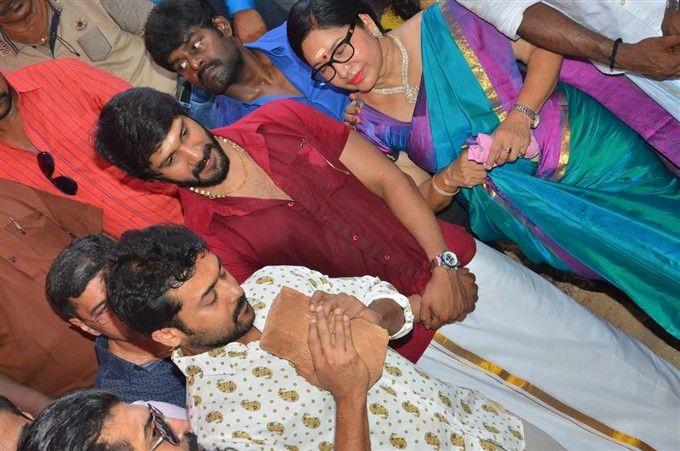 PHOTOS: Nadigar Sangam New Building's Foundation Laying Ceremony