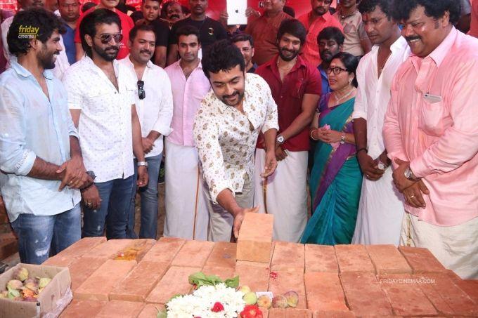PHOTOS: Nadigar Sangam New Building's Foundation Laying Ceremony