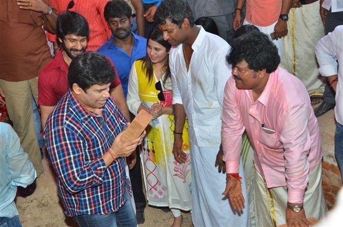 PHOTOS: Nadigar Sangam New Building's Foundation Laying Ceremony