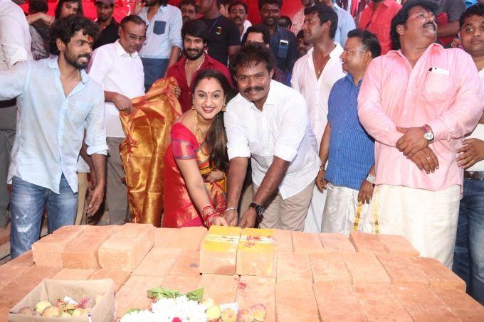 PHOTOS: Nadigar Sangam New Building's Foundation Laying Ceremony