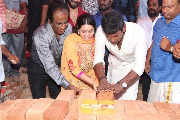 PHOTOS: Nadigar Sangam New Building's Foundation Laying Ceremony