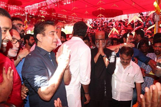 PHOTOS: Nadigar Sangam New Building's Foundation Laying Ceremony