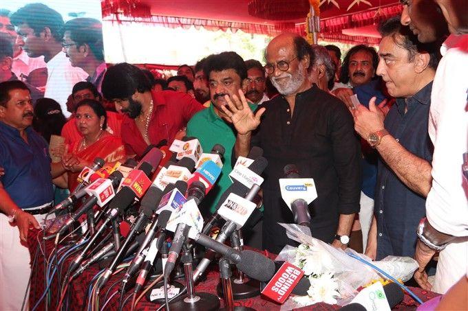 PHOTOS: Nadigar Sangam New Building's Foundation Laying Ceremony